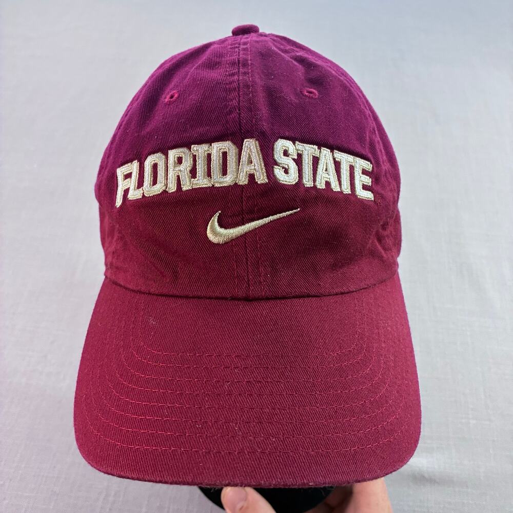 Nike Florida State Seminoles Heritage86 Strapback Hat Cap Garnet FSU NCAA